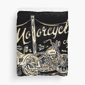 Colter Wall Motorcycle Duvet Cover