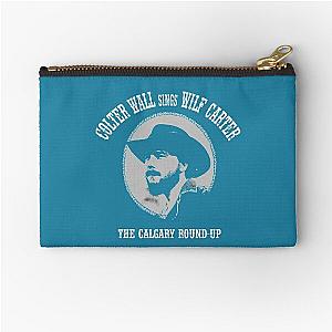 Colter Wall T-ShirtSINGS WILF CARTER Zipper Pouch