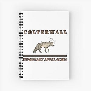 Colter wall wolf Spiral Notebook