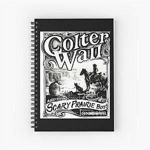 colter wall on tour 2021 nekat12 Spiral Notebook