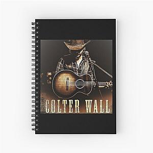 Colter Wall Tour 2020 Dedekyo Spiral Notebook