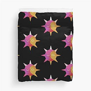 watercolor conan gray astronomy sun and moon Duvet Cover