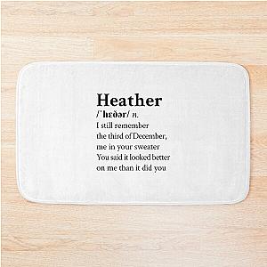 Heather by Conan Gray Bath Mat