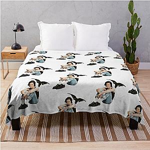 Conan Gray Kid Krow Album Cover Design Throw Blanket