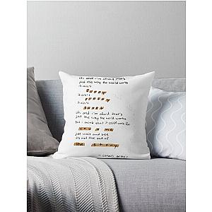 the story by conan gray Throw Pillow