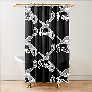 conan gray jigsaw art (in black) Shower Curtain