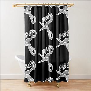 conan gray jigsaw art (in black) Shower Curtain