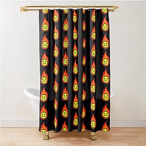 Conan Gray Sad Face Shower Curtain