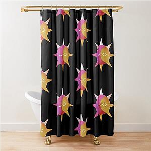 watercolor conan gray astronomy sun and moon Shower Curtain