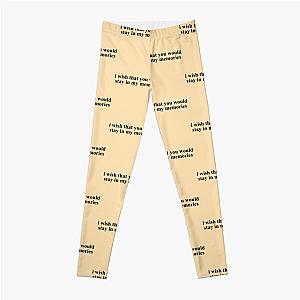 conan gray memories  Leggings