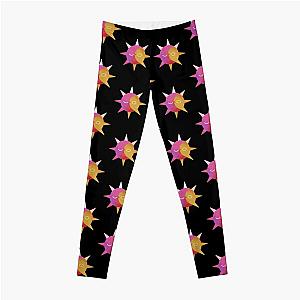 watercolor conan gray astronomy sun and moon Leggings