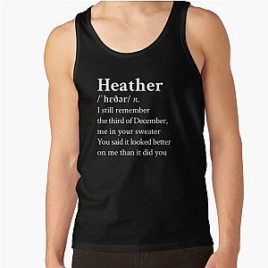 Heather by Conan Gray Black Tank Top