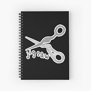 conan gray jigsaw art (in black) Spiral Notebook