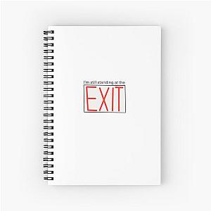 Conan Gray I'm still standing at The Exit Spiral Notebook