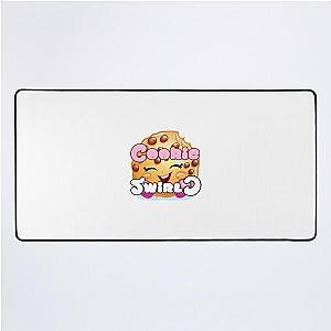 cookieswirl c cookieswirlc Desk Mat