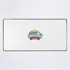 cookieswirl c cookieswirlc Desk Mat