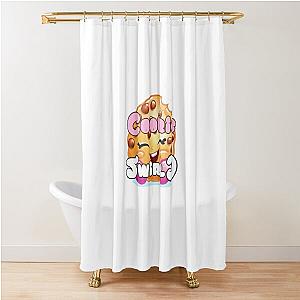 cookieswirl c cookieswirlc Shower Curtain