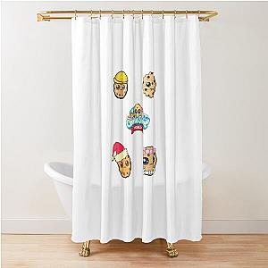 cookieswirl c cookieswirlc Shower Curtain