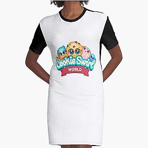 cookieswirl c cookieswirlc Graphic T-Shirt Dress