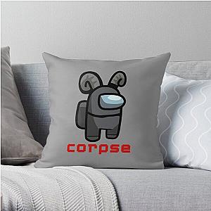 Corpse Husband Pillows - Among Us Character Crewmate  Throw Pillow RB2605