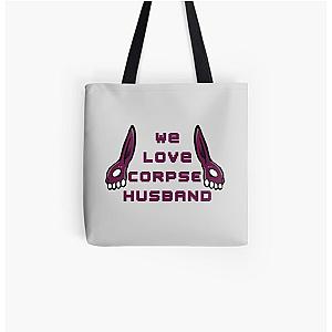 Corpse Husband Bags - Corpse Husband All Over Print Tote Bag RB2605