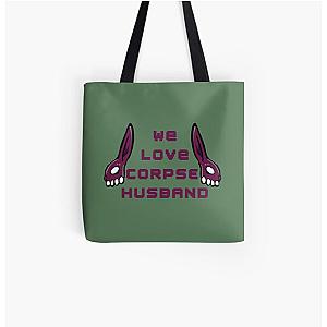 Corpse Husband Bags - Corpse Husband All Over Print Tote Bag RB2605