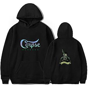 Corpse Husband Hoodie - Streetwear Printed Double Sides Pullover Hoodie