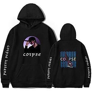 Corpse Husband Hoodie - Streetwear Printed Double Sides Unisex Pullover Hoodie