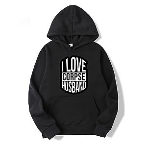 Corpse Husband Hoodies – Love Corpse Printed Pullover Hoodie