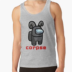 Corpse Husband Tank Tops - Among Us Character Crewmate  Tank Top RB2605