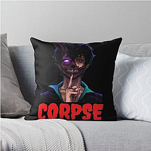 Corpse Husband Pillows - Corpse Husband corpse Red Face Throw Pillow RB2112