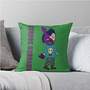 Corpse Husband Pillows - Corpse Husband Comic 2020 Throw Pillow RB2112