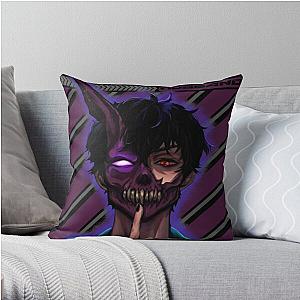 Corpse Husband Pillows - CORPSE HUSBAND TECHNO Throw Pillow RB2112