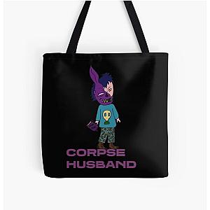 Corpse Husband Bags - Corpse Husband Comic All Over Print Tote Bag RB2112