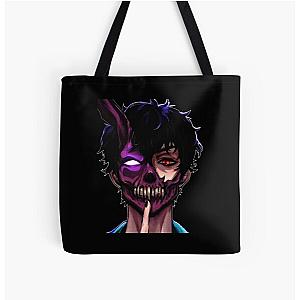 Corpse Husband Bags - Corpse Husband Shhh All Over Print Tote Bag RB2112