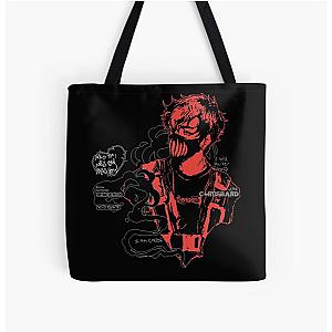 Corpse Husband Bags - Corpse Husband Design | I will incite chaos All Over Print Tote Bag RB2112