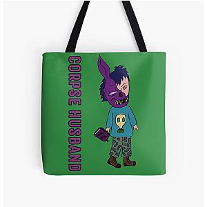 Corpse Husband Bags - Corpse Husband Comic 2020 All Over Print Tote Bag RB2112