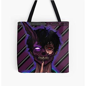 Corpse Husband Bags - CORPSE HUSBAND TECHNO All Over Print Tote Bag RB2112