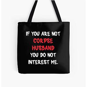 Corpse Husband Bags - If you are not - Corpse Husband All Over Print Tote Bag RB2112