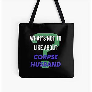 Corpse Husband Bags - What's not to like about - Corpse Husband All Over Print Tote Bag RB2112