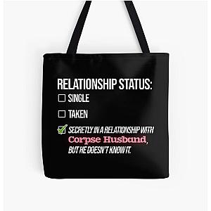 Corpse Husband Bags - Relationship with Corpse Husband All Over Print Tote Bag RB2112