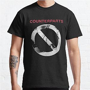 COUNTERPARTS】Track List T-Shirts (Black) | NM Merch