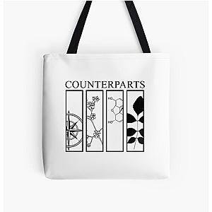 Counterparts Sticker All Over Print Tote Bag RB0812