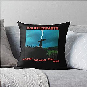 Counterparts Merch Cross T Shirt Throw Pillow RB0812