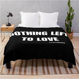 Counterparts Merch Nothing Left To Love Throw Blanket RB0812