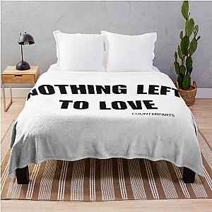 Counterparts Merch Nothing Left To Love Throw Blanket RB0812