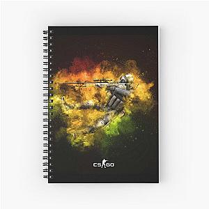 Counter Strike Global Ofensive Spiral Notebook