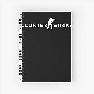 Counter Strike - White Spiral Notebook