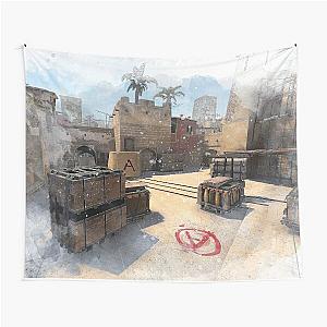 Mirage CSGO Poster in Watercolour Poster Tapestry