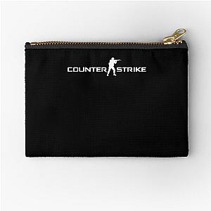 Counter Strike - White Zipper Pouch